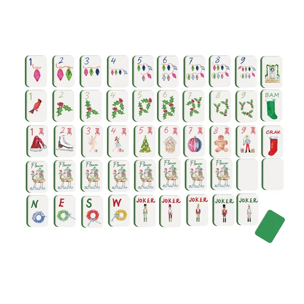 Holiday Lights Mahjong Tiles (Preorder)