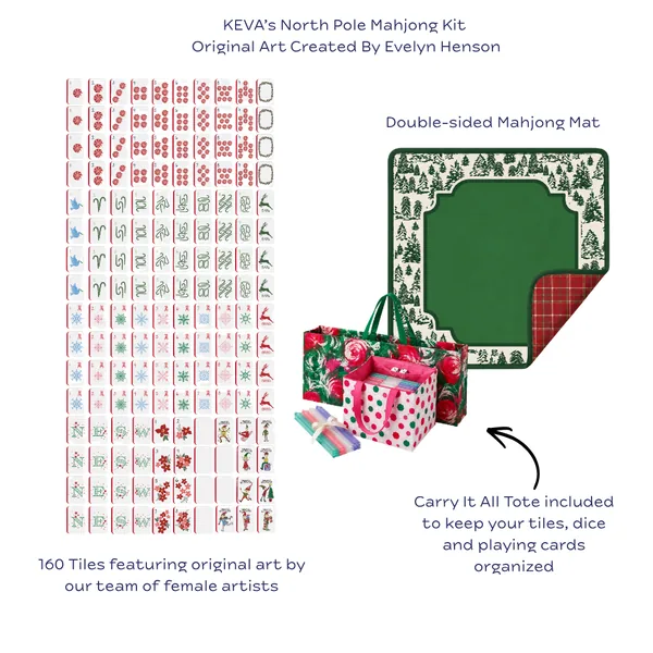 North Pole Mahjong Kit