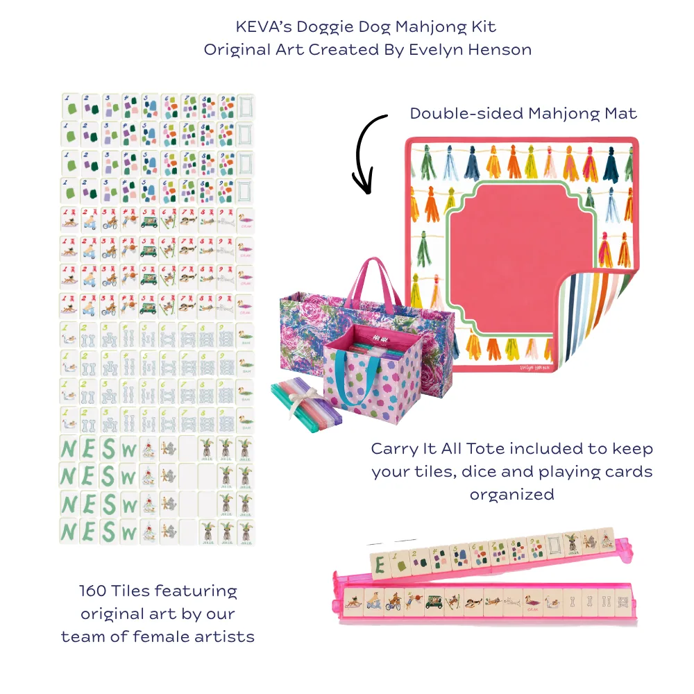 Doggie Dog Mahjong Kit (Preorder)