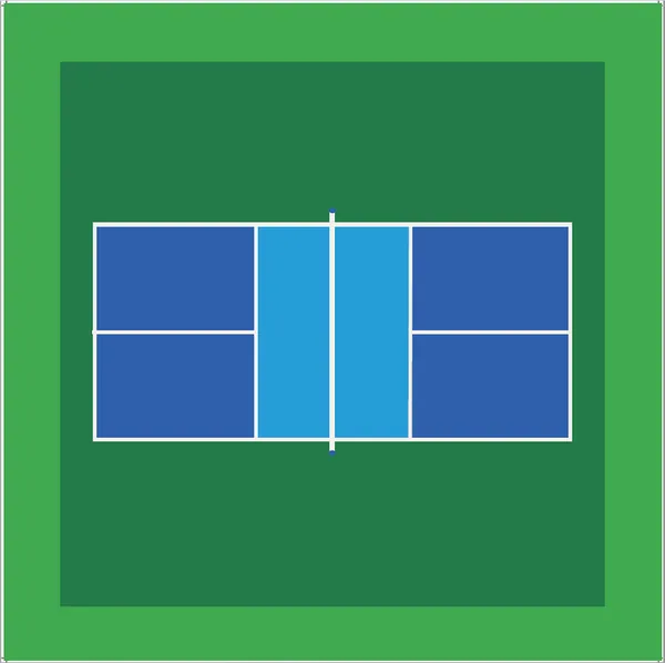 The Pickleball Court Mat & Clear Storage Tube - Neoprene (Ships August)
