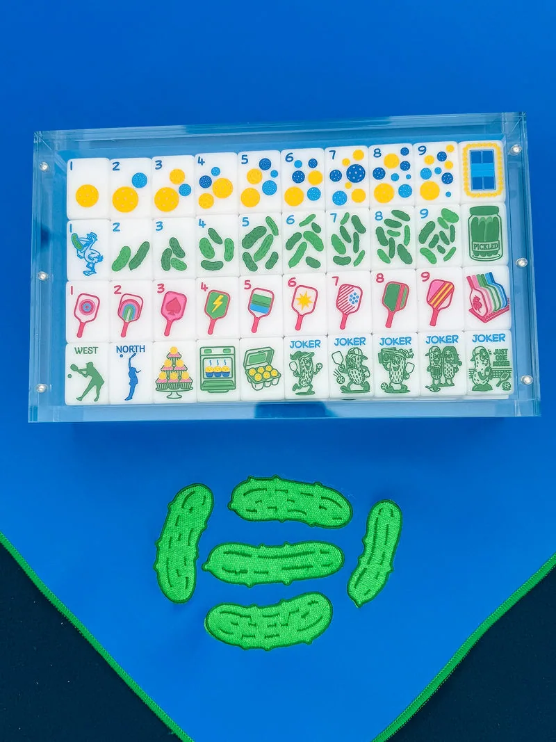 Pickled! Mat, Pickleball Tiles, Display Case *Preorder *