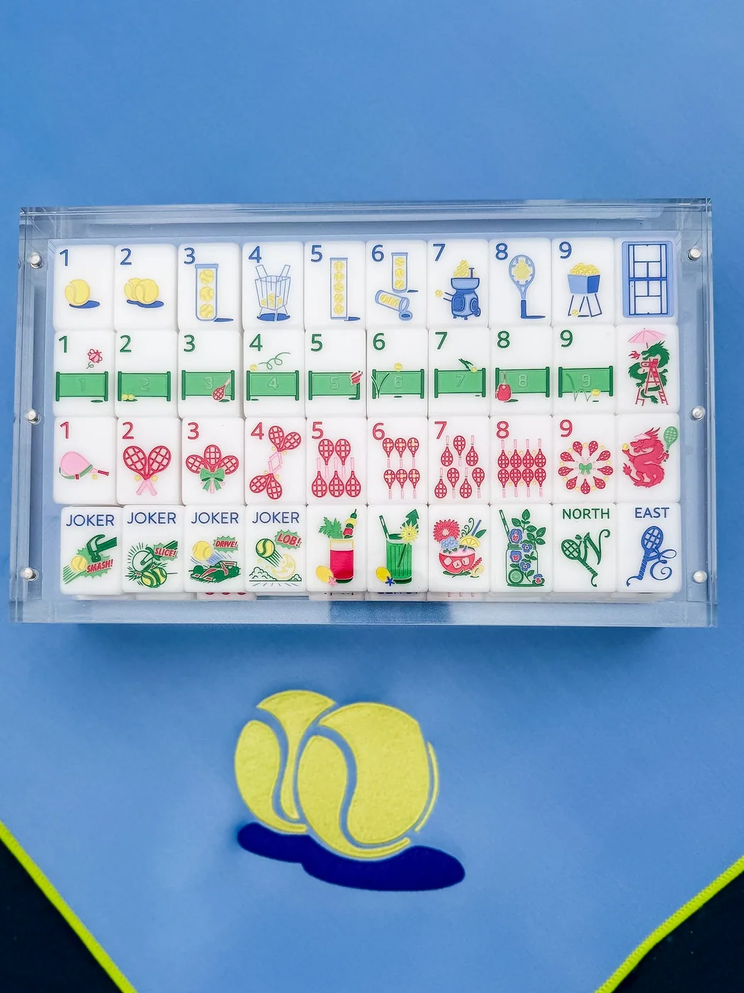Ball's In Your Court Mat, Tennis Set & Display Box Bundle *Preorder*