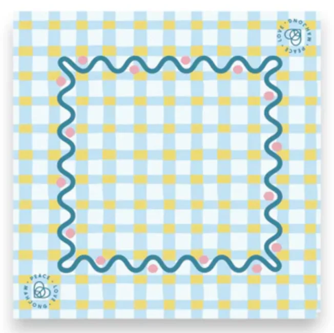 Whimsy Plaid- Seaside Stripe