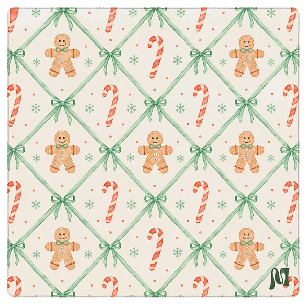 Gingerbread Row Mat