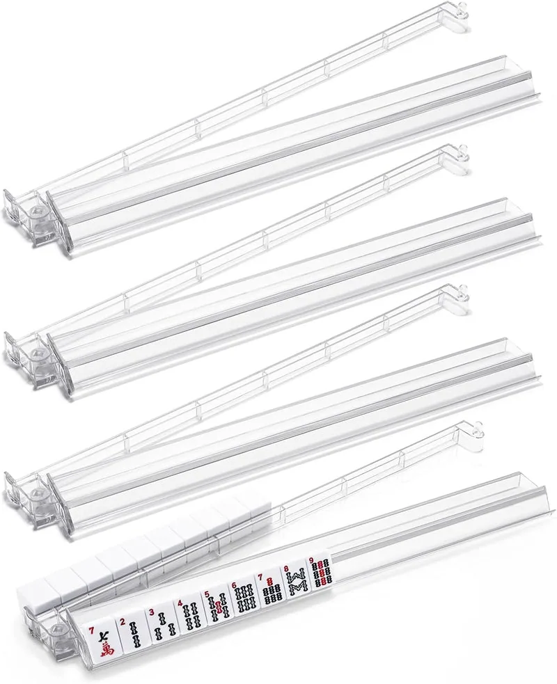 Mahjong Rack and Pusher set of 4