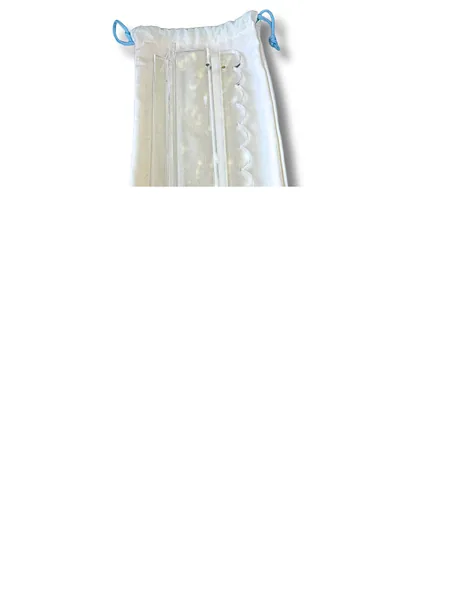 THE MM Clear Scalloped Rack & Pusher Set of 4. 20 in. - Clear Acrylic