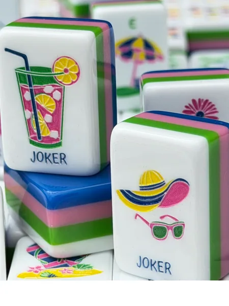 Summer Solstice Mahjong Tiles
