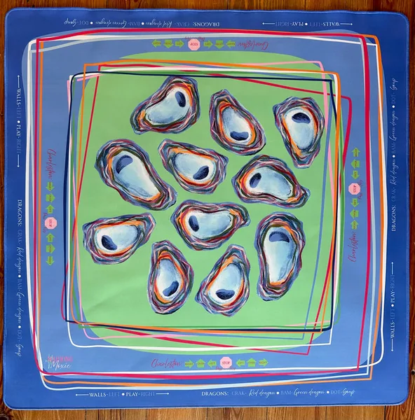 Oyster Confetti Mat