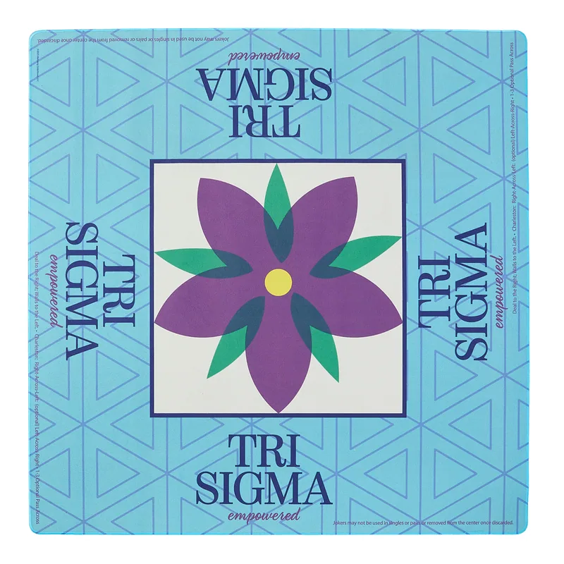 Tri Sigma Mahjong Mat