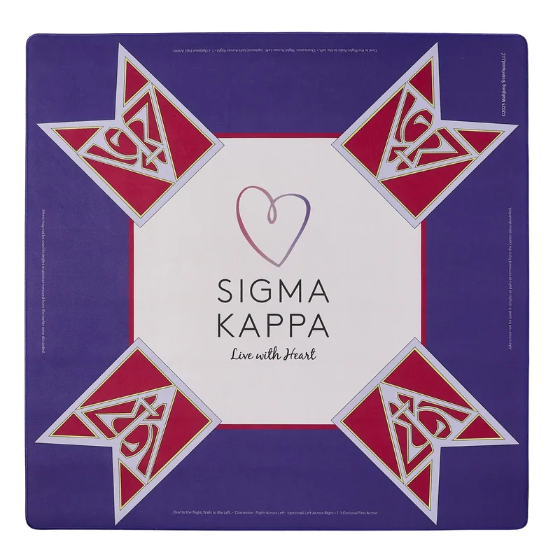 Sigma Kappa Mahjong Mat