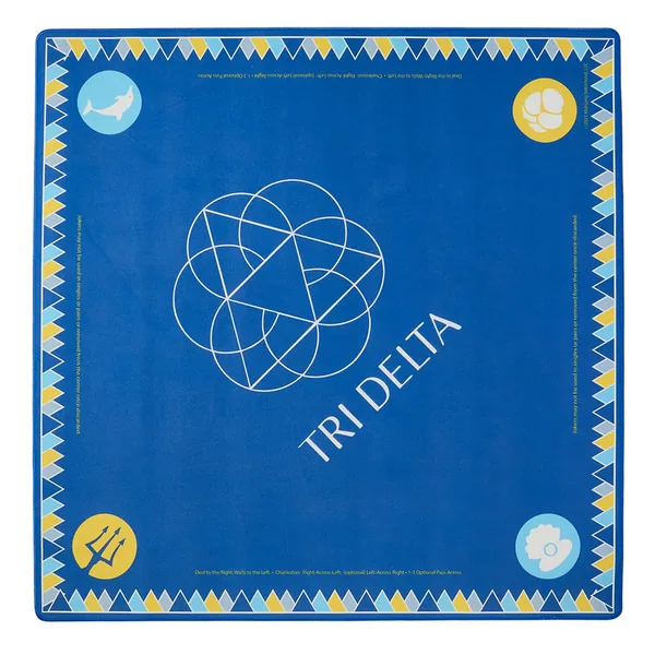 Tri Delta Mahjong Mat