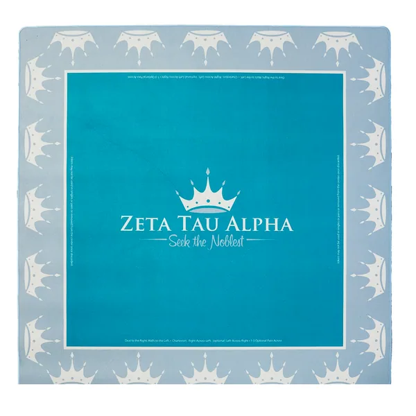 Zeta Tau Alpha Mahjong Mat