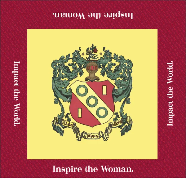 Alpha Gamma Delta Mahjong Mat