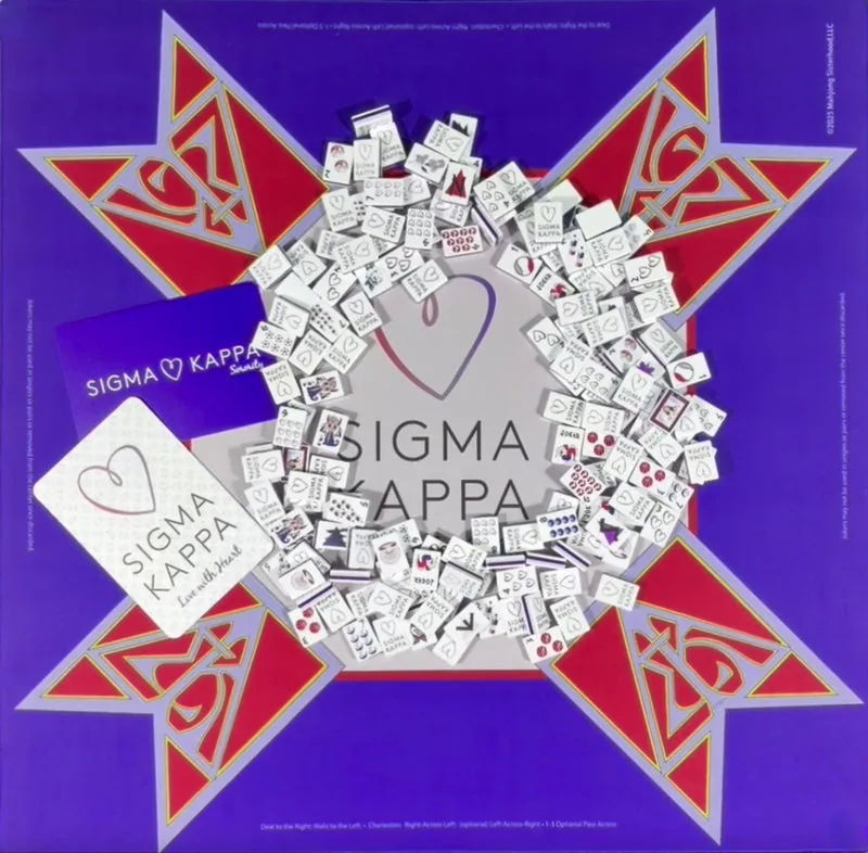 Sigma Kappa Legacy Mahjong Set