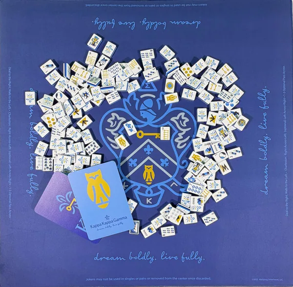 Kappa Kappa Gamma Legacy Mahjong Set
