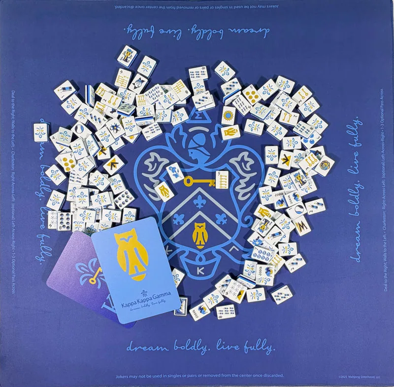 Kappa Kappa Gamma Legacy Mahjong Set