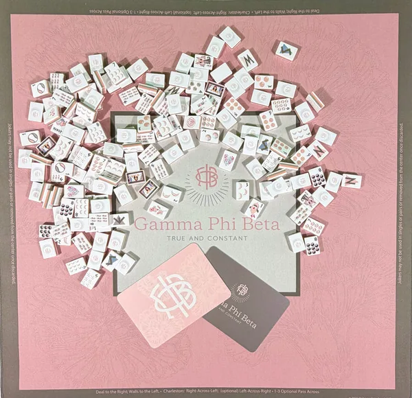 Gamma Phi Beta Legacy Mahjong Set