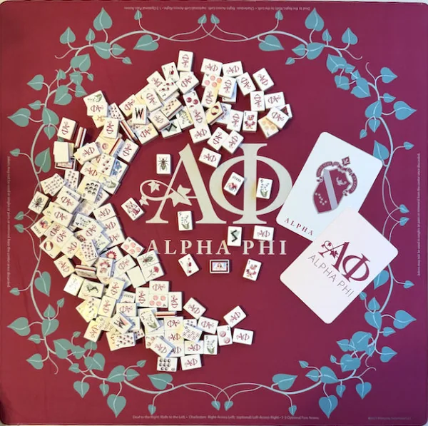 Alpha Phi Legacy Mahjong Set