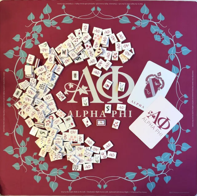Alpha Phi Legacy Mahjong Set