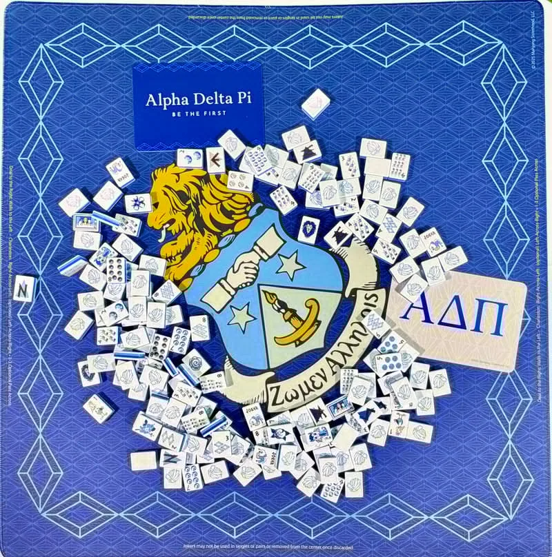 Alpha Delta Pi Legacy Mahjong Set