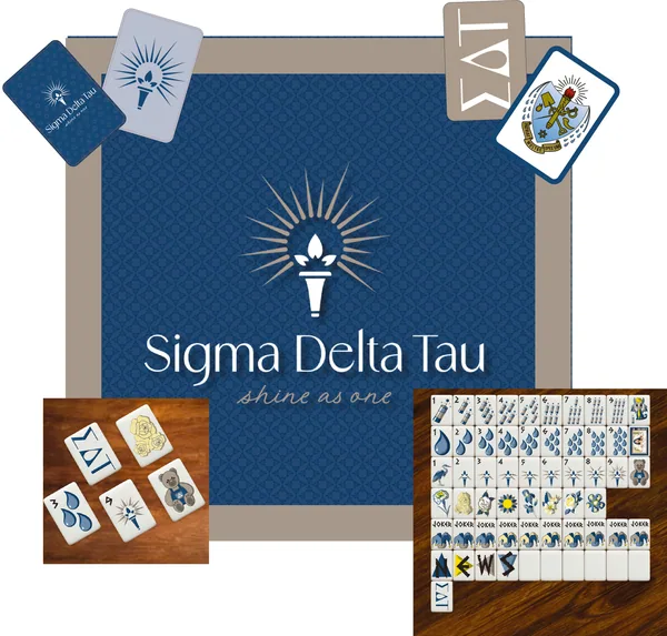 Sigma Delta Tau Legacy Mahjong Set