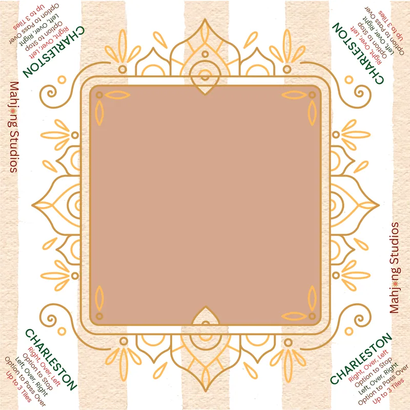 Ivory Coast Mahjong Mat - 33 x 33 - Ships Rolled - PREORDER