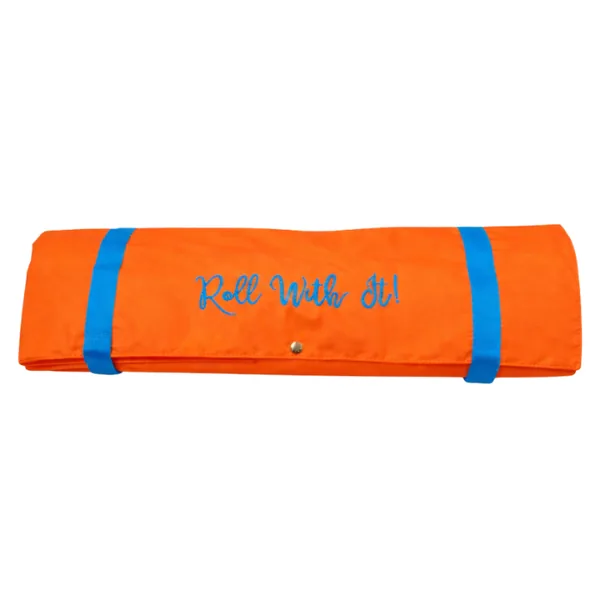 Roll With It - Rack Roller Bag - Mahjong Rack & Pusher Orange Blue