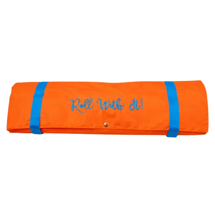 Roll With It - Rack Roller Bag - Mahjong Rack & Pusher Orange Blue