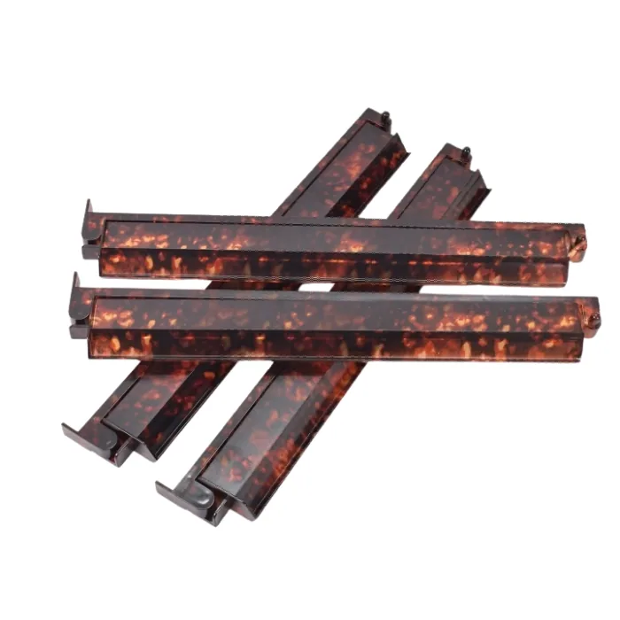 Tortoise Shell Mahjong Rack & Pusher Set Matte Finish