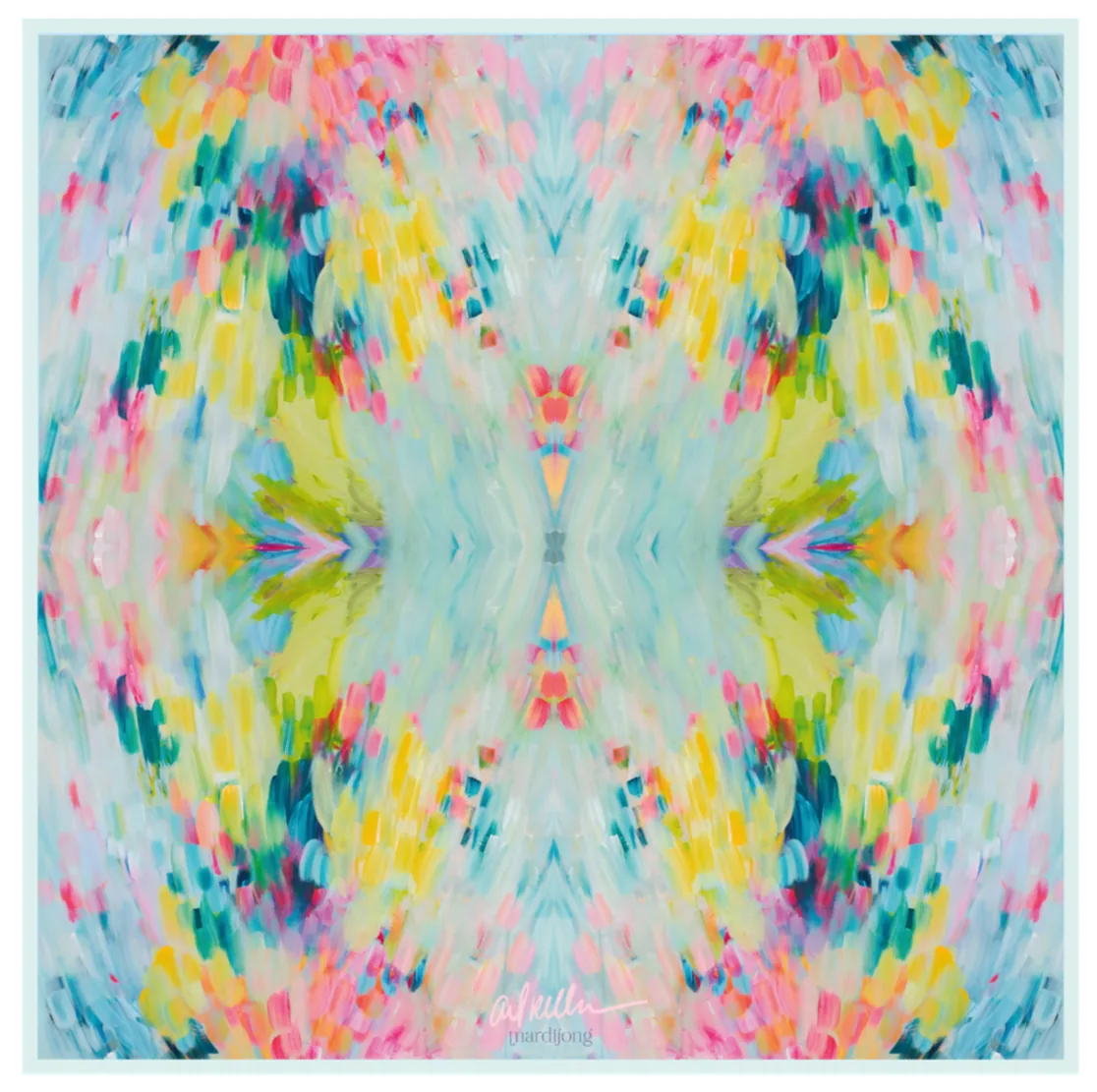 Peacock Mat - Abigail Reller Collab