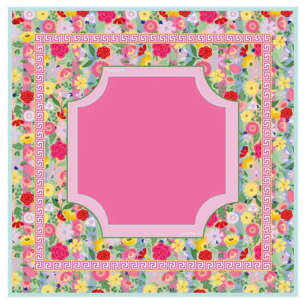 All the Blooms Mat