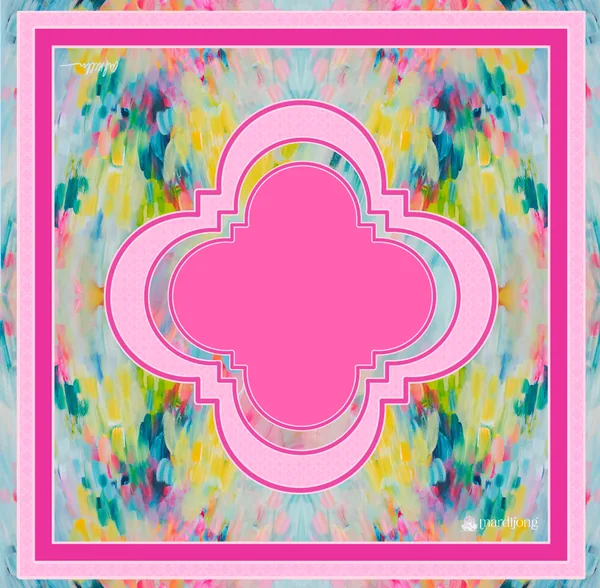 Peacock Pink Mat - Abigail Reller Collab