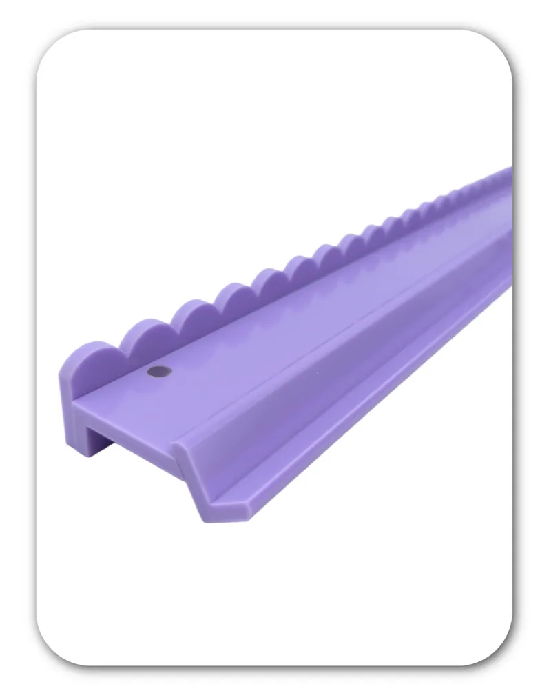 Purple Racks w/Purple Scallop Pusher