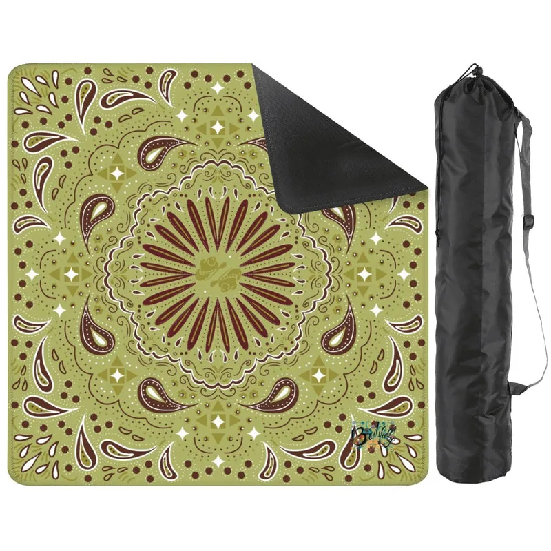 Giddy up Mahjong Mat Larger- 33"x33" (Ship Rolled up) - Choice of color