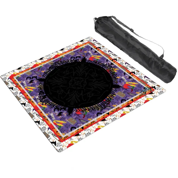 Mahjong Mat SleekSurface Halloween Sistas white
