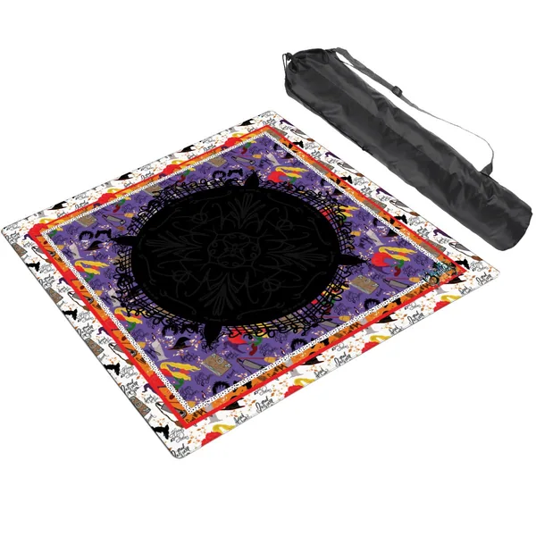 Mahjong Mat SleekSurface Halloween Sistas white