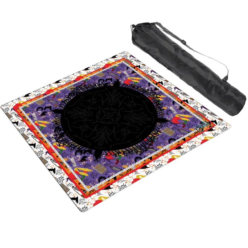 Mahjong Mat SleekSurface Halloween Sistas white