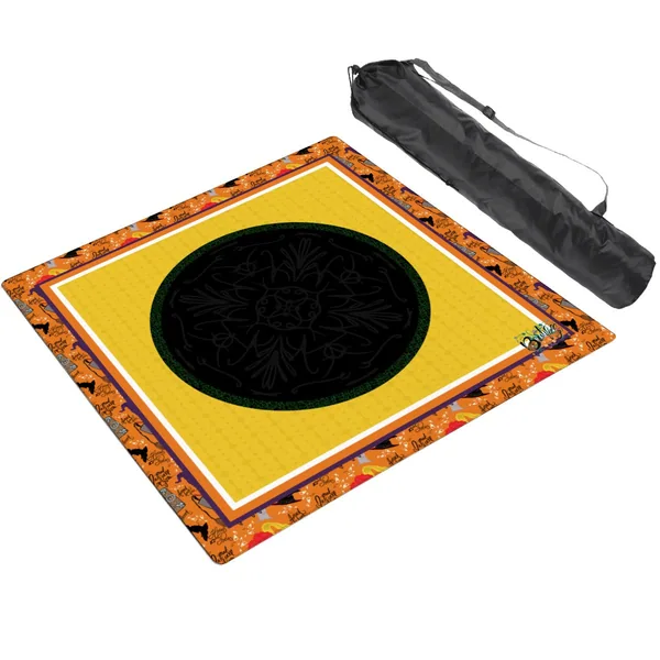 Mahjong Mat SleekSurface Halloween Sistas orange