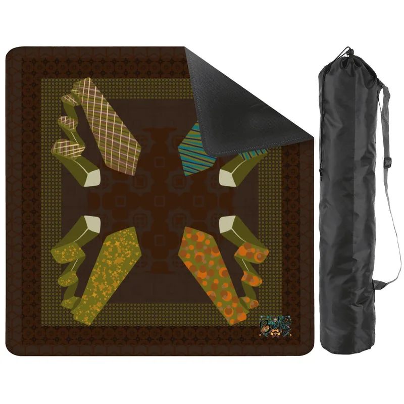 Menswear Mahjong Mat 31.5"x31.5" (Ship Rolled up)