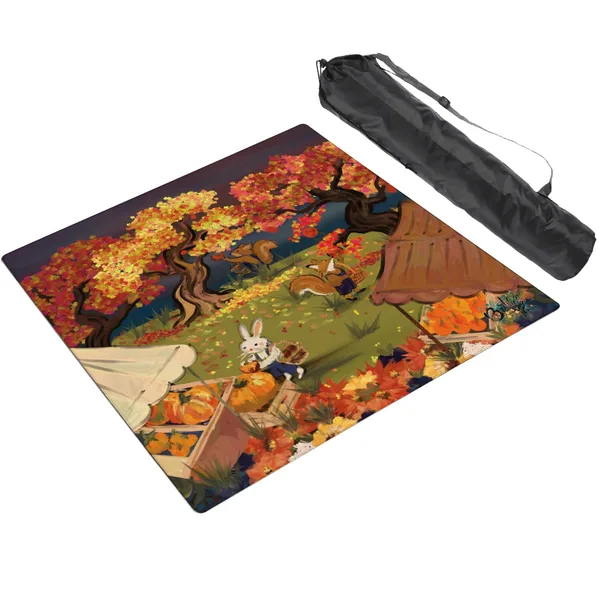 Apple pickin’- Thickened Mahjong Mat SleekSurface -Special price Autumn Season Mat