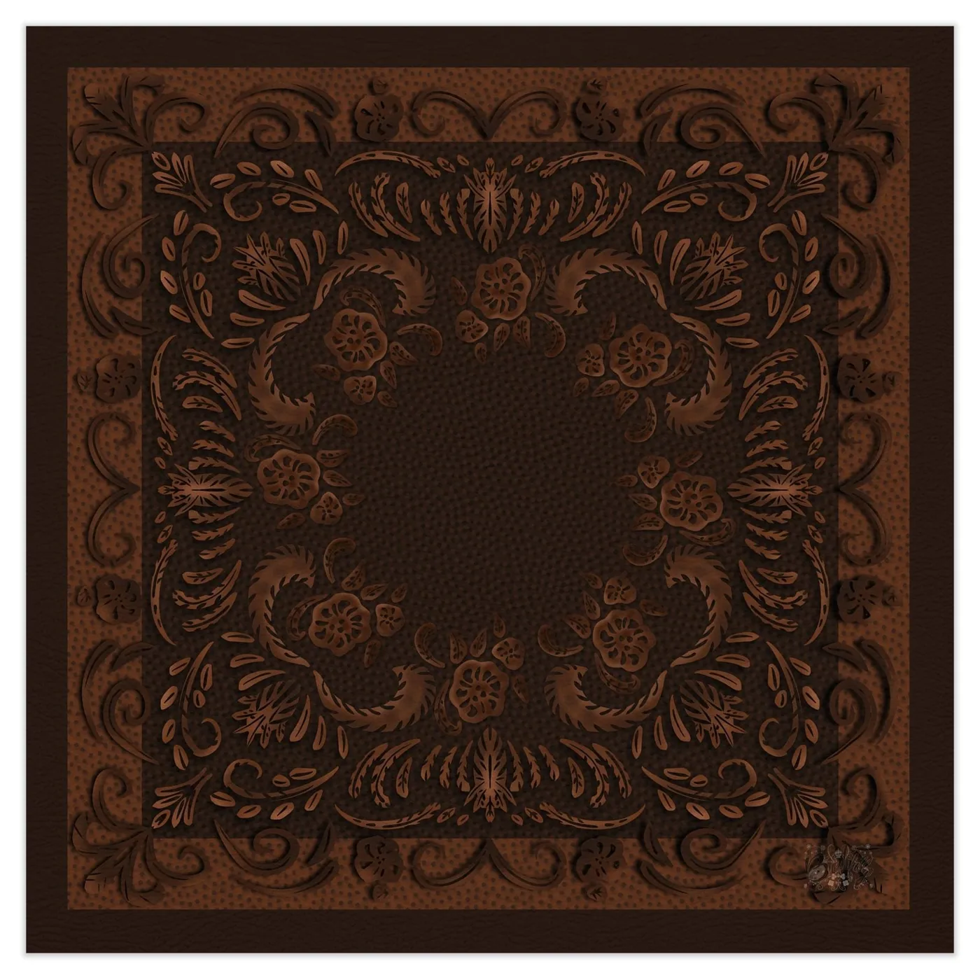 Side Saddle - Vegan Leatherette Mahjong Mat