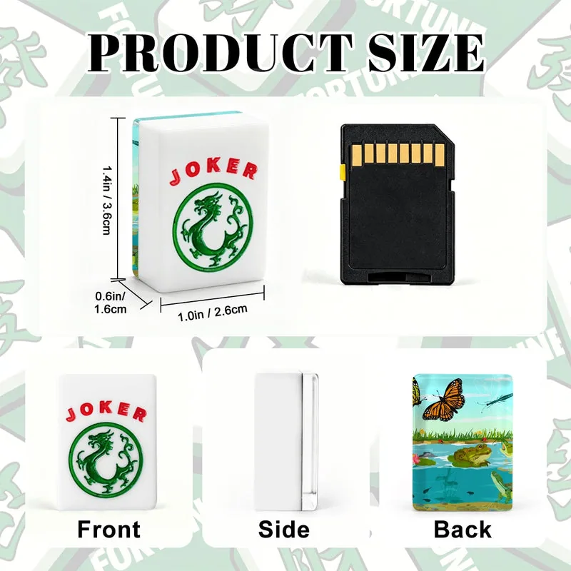 At the Pond American Mahjong Tiles