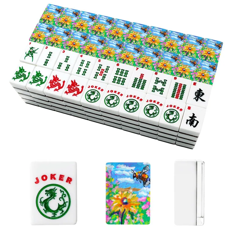 Honey bee American Mahjong Tiles