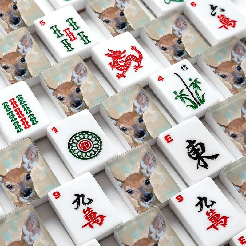 Oh Deer American Mahjong Tiles