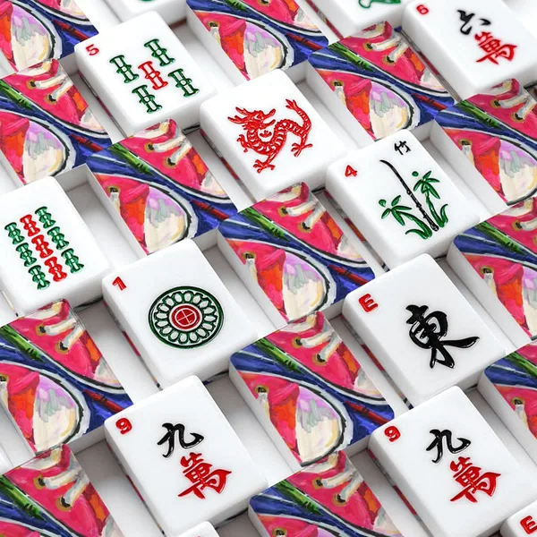 Childhood American Mahjong Tiles