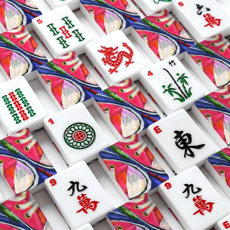 Childhood American Mahjong Tiles