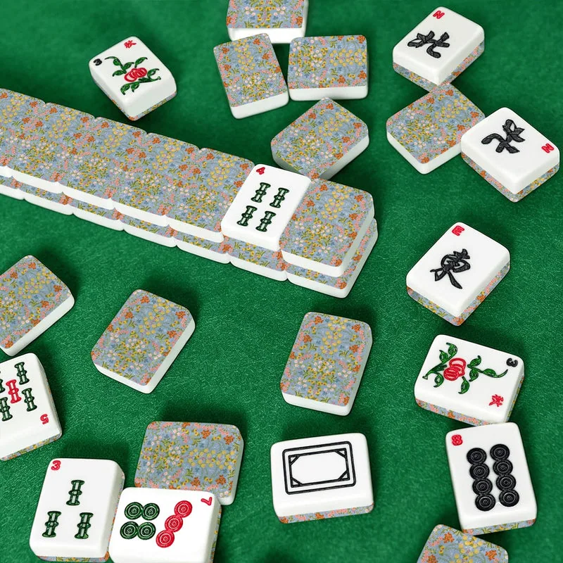 Vintage dishes American Mahjong Tiles