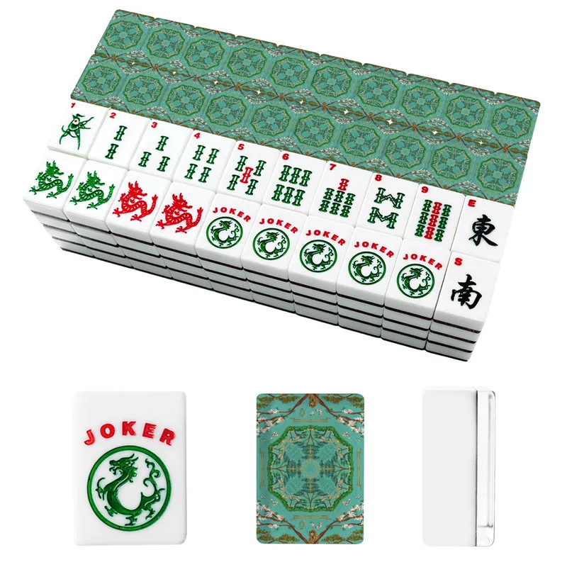 Chinoiserie Robin’s Egg Blue American Mahjong Tiles