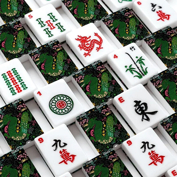 Folk Dragon American Mahjong Tiles