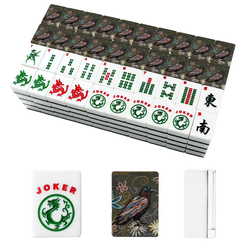 Raven American Mahjong Tiles